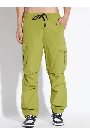 Women Streetwear Parachute Track Pants Sweatpants Wide Leg Joggers Trousers  | eBay