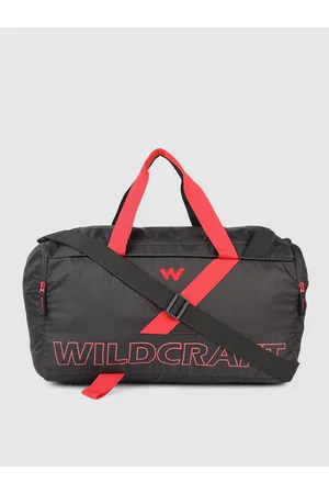 Wildcraft Unisex Brand Logo Print & Textured Foldable Large Sized Supernova Duffel Bag