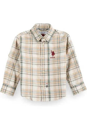 Ralph Lauren Boys Classic Tartan Checked Pure Cotton Casual Shirt