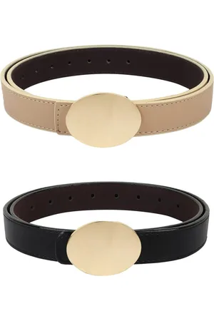 Kastner Women Set of 2 Brown & Black 2 Belt