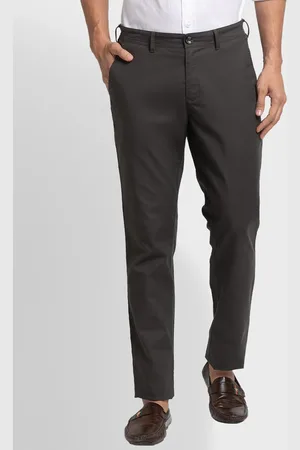 Buy ColorPlus Navy Slim Fit Trousers for Men Online @ Tata CLiQ-totobed.com.vn