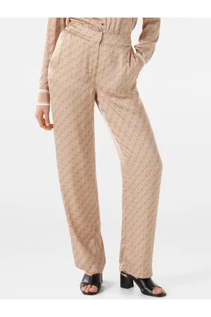 Buy Forever New Natural Lyla Wide Leg Trousers from Next Denmark