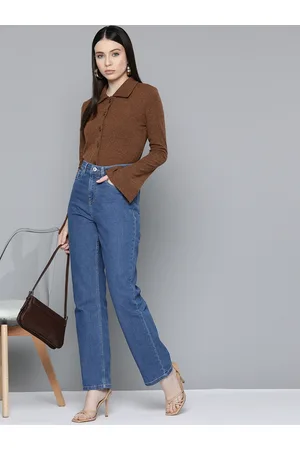 Chemistry Women Straight Fit Stretchable Jeans