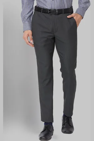 Park Avenue Men's Flat Front Smart Fit Medium Blue Formal Trouser :  Amazon.in: Toys & Games