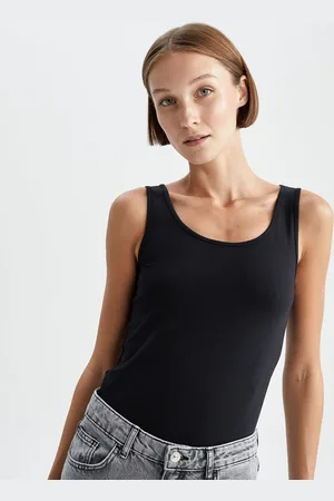DeFacto Round Neck Knitted Tank Top
