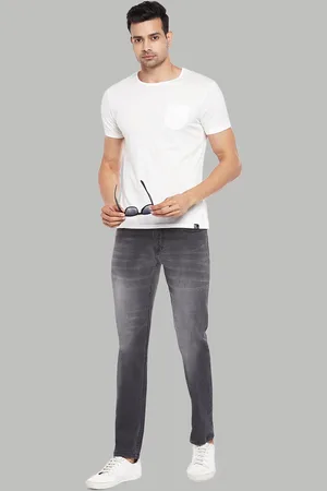 PEOPLE Men Off White Pockets T-shirt