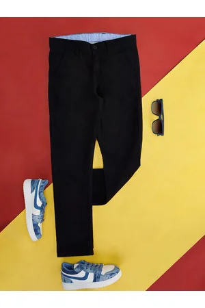 Pantaloons Boys Mid-Rise Cotton Chinos Trousers