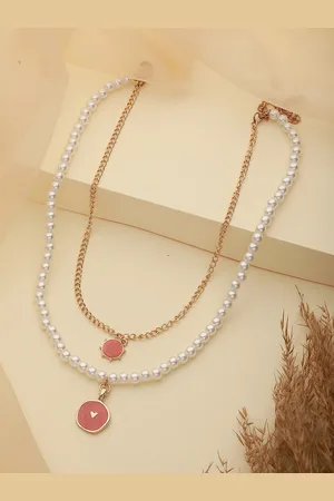 Jazz and Sizzle Brass Gold-Plated Layered Necklace