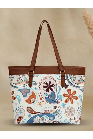 Buy DressBerry Women Black & White Butterfly Print Tote Bag - Handbags for  Women 892043 | Myntra
