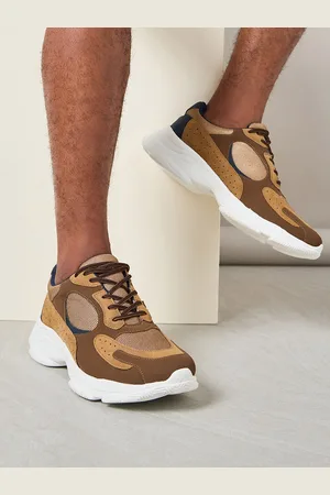 Styli Men Textured Colorblock Chunky DAD Sneakers