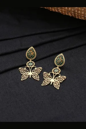 Celebravo Animal Shaped Drop Earrings