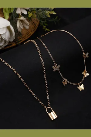 DressBerry Set of 2 Gold Plated Chain