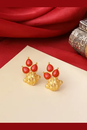 Celebravo Floral Stud Earrings