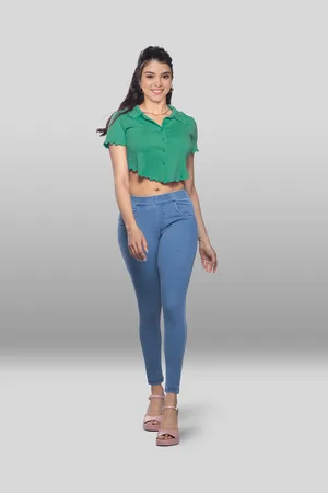 Lyra Mid-Rise Slim Fit Jeggings