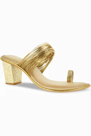 Signature Embellished Party Block Heels