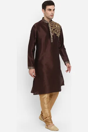 Royal Kurta Floral Embroidered Thread Work Straight Kurta