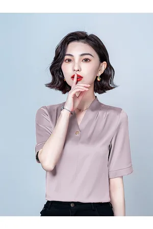 JC Collection Women Purple Solid Polyester Top