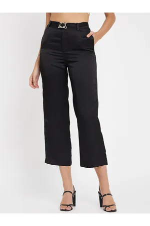 VR7 Womens Ladies Elasticated 3/4 Shorts Cropped Capri Trousers Stretchy  Pockets Pants (UK 10, Black) : Amazon.co.uk: Fashion