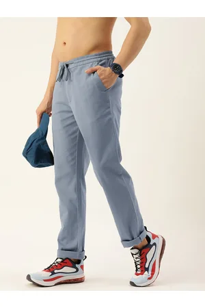HARVARD Men Classic Solid Slim Fit Joggers