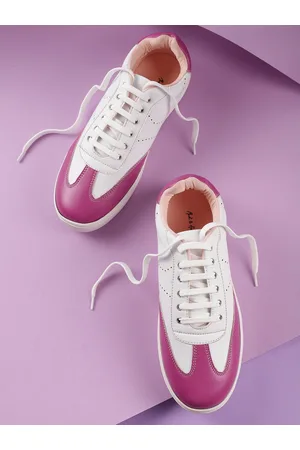 Mast & Harbour Women Colourblocked & Perforated Sneakers