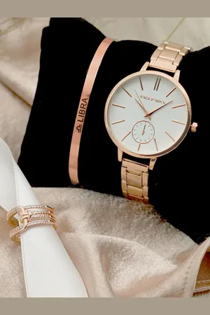 Joker & Witch Women Starry Eyes Libra Love Triangle Watch Gift Set JWLT69