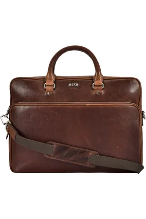Eske Loraine Leather Textured Upto 16inch Laptop Messenger Bag