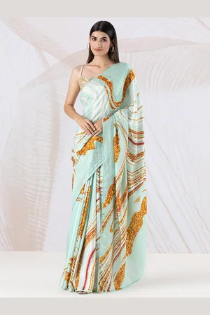 Liva Abstract Printed Saree