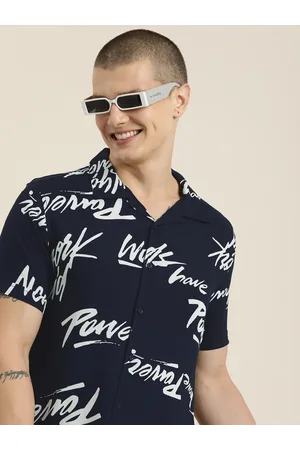 HERE&NOW Men Slim Fit Opaque Printed Casual Shirt