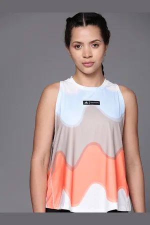 adidas Colourblocked Printed Tank Top