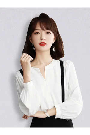 JC Collection Women White Solid Top