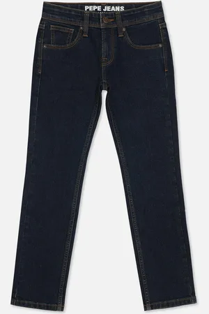 Pepe Jeans Boys Slim Fit Mid-Rise Stretchable Clean Look Jeans