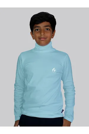 boy high neck shirt