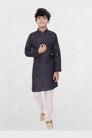 SHIWAM ETHNIX Boys Ethnic Motifs Printed Cotton Kurta