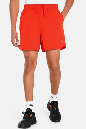 PUMA Men Track Meet Logo Printed Sports Shorts