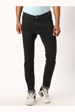 Park Avenue Men Clean Look Slim Fit Low-Rise Cotton Jeans