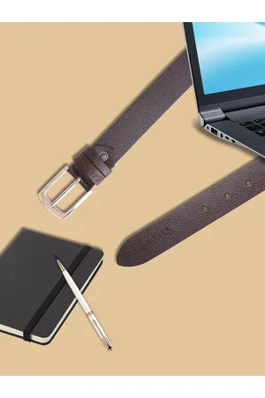 Mast & Harbour Women Textured Leather Belt