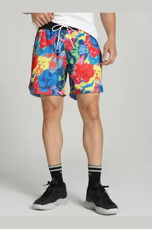 PUMA Men Printed Franchise Basketball Sports Shorts