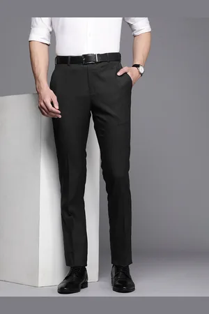 Raymond Slim Fit Men Grey Trousers - Price History