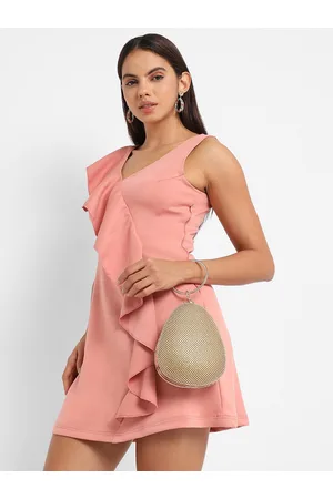 Campus Ruffles A-Line Mini Dress