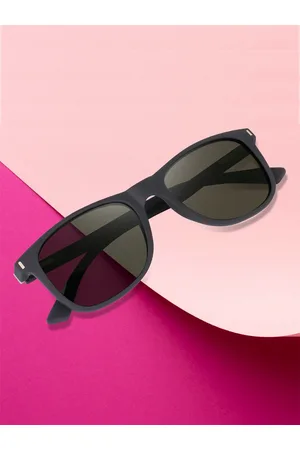 Peter Jones Eyewear Unisex Wayfarer Sunglasses With Polarised Lens TR-N010GR-D
