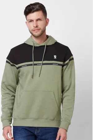 Giordano Colourblocked Hooded Sweatshirt