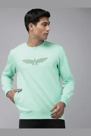 Park Avenue Brand Logo Printed Long Sleeves Sweatshirt