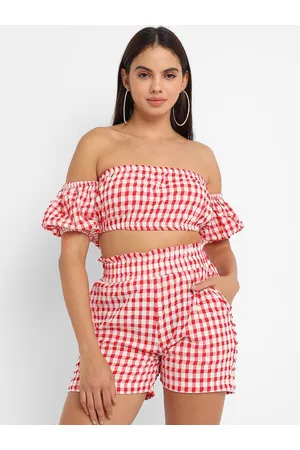 Campus Gingham Checked Co-Ords Set