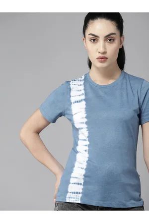 Roadster The Lifestyle Co. Tie and Dye Printed T-shirt