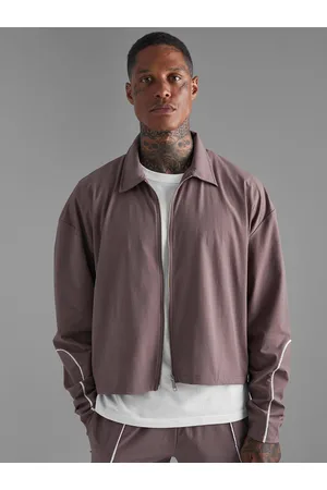Boohoo Spread Collar Boxy Fit Tailored Jacket