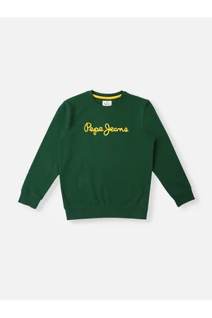 Pepe Jeans Boys Typography Printed Pure Cotton Pullover