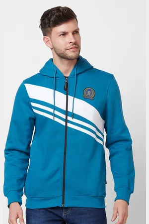 Giordano Striped Hooded Sweatshirt