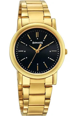 Sonata Classique Collection Men Stainless Steel Bracelet Style Analogue Watch 7987YM12W