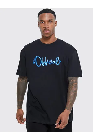 Boohoo Typography Printed Oversized Pure Cotton T-shirt