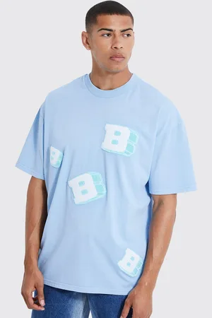 Boohoo Oversized Pure Cotton Applique T-shirt